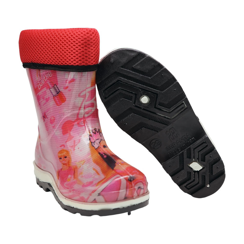 خرید آنلاین چکمه بچگانه سپنتا مدل باربی خزدار کد 11